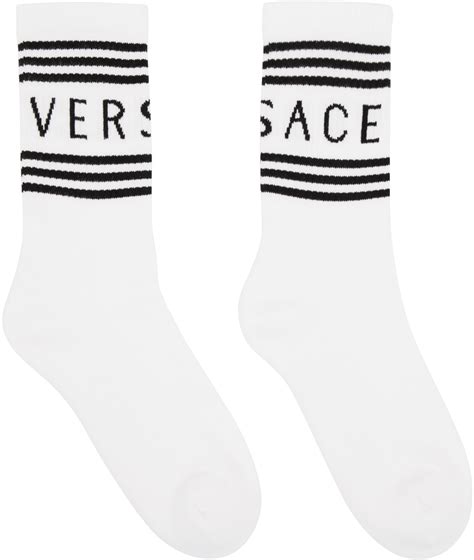 versace sock shoe|versace socks vintage white.